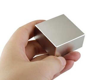 AOMAG® N45 Block Neodymium Magnets 1.6" x 1.6" x 0.8"